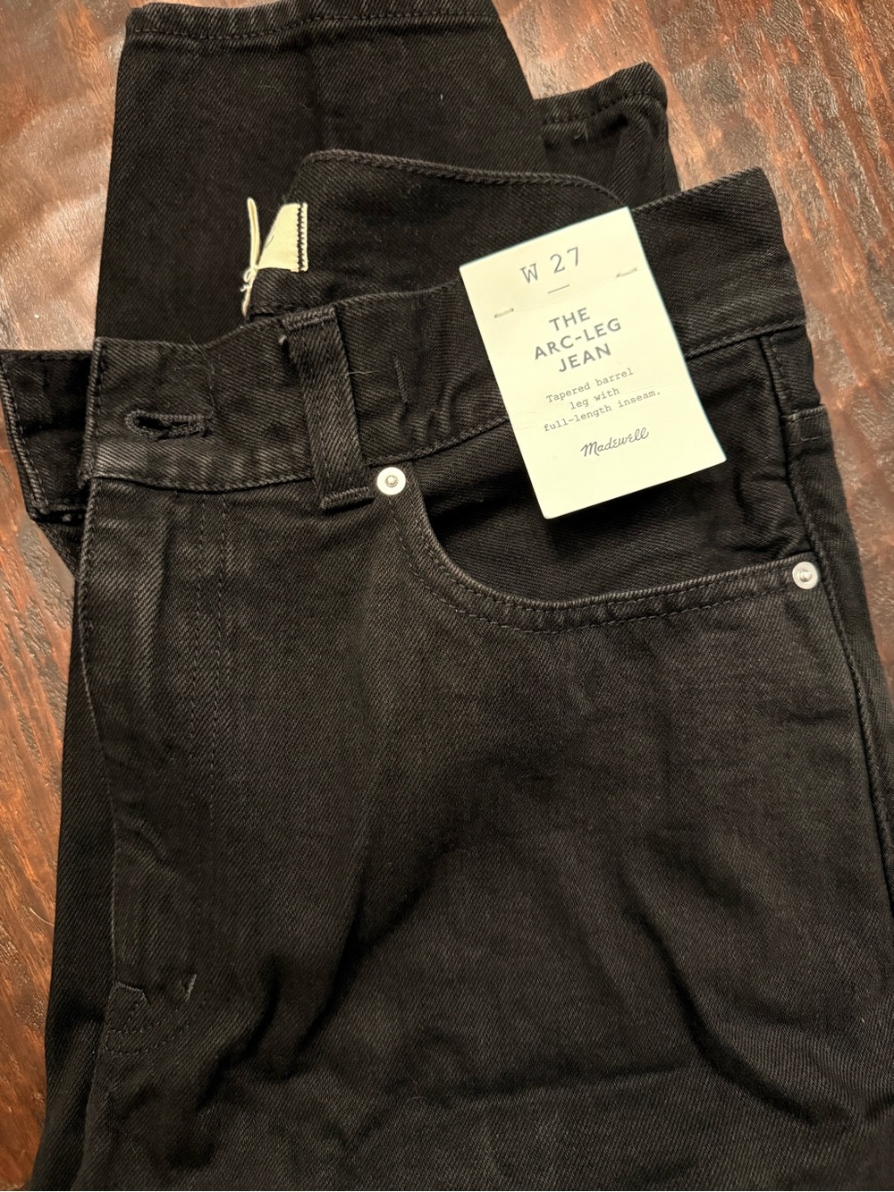 Madewell The Arc-Leg Jean - Black (women’s)